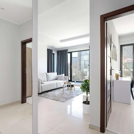 Apartment Polwiejska Modern With Ac & Remote Work In Centre By Renters *